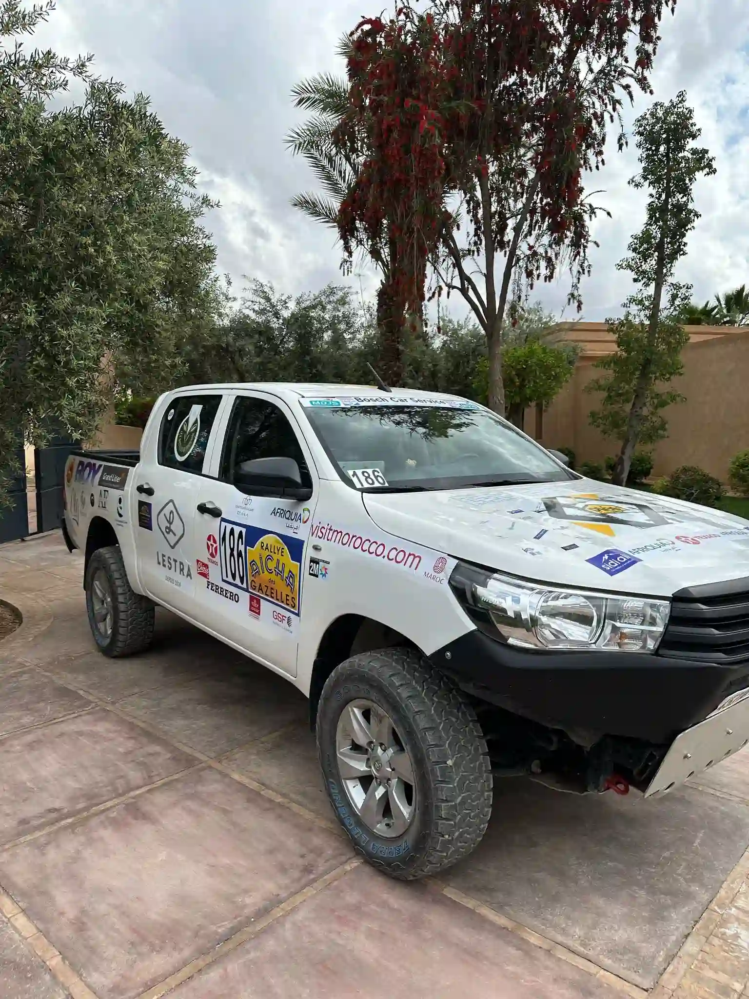 4x4 Off Road Alquiler De Coche Marrakech Toyota Hilux Rally Aicha Des Gazelles